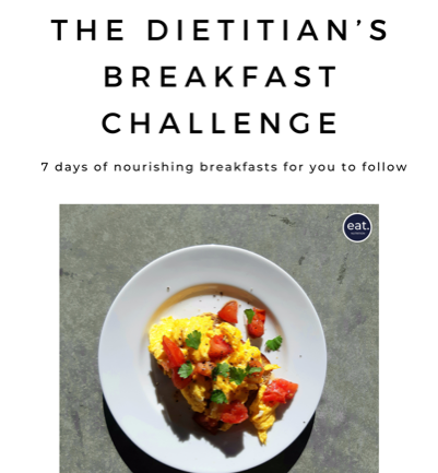 Dietitian's Breakfast Challenge ebook cover